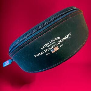 Ralph Lauren Zip Up glasses case